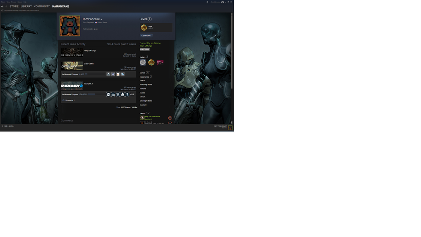 wren here is a screenshot of my profile screen.png
