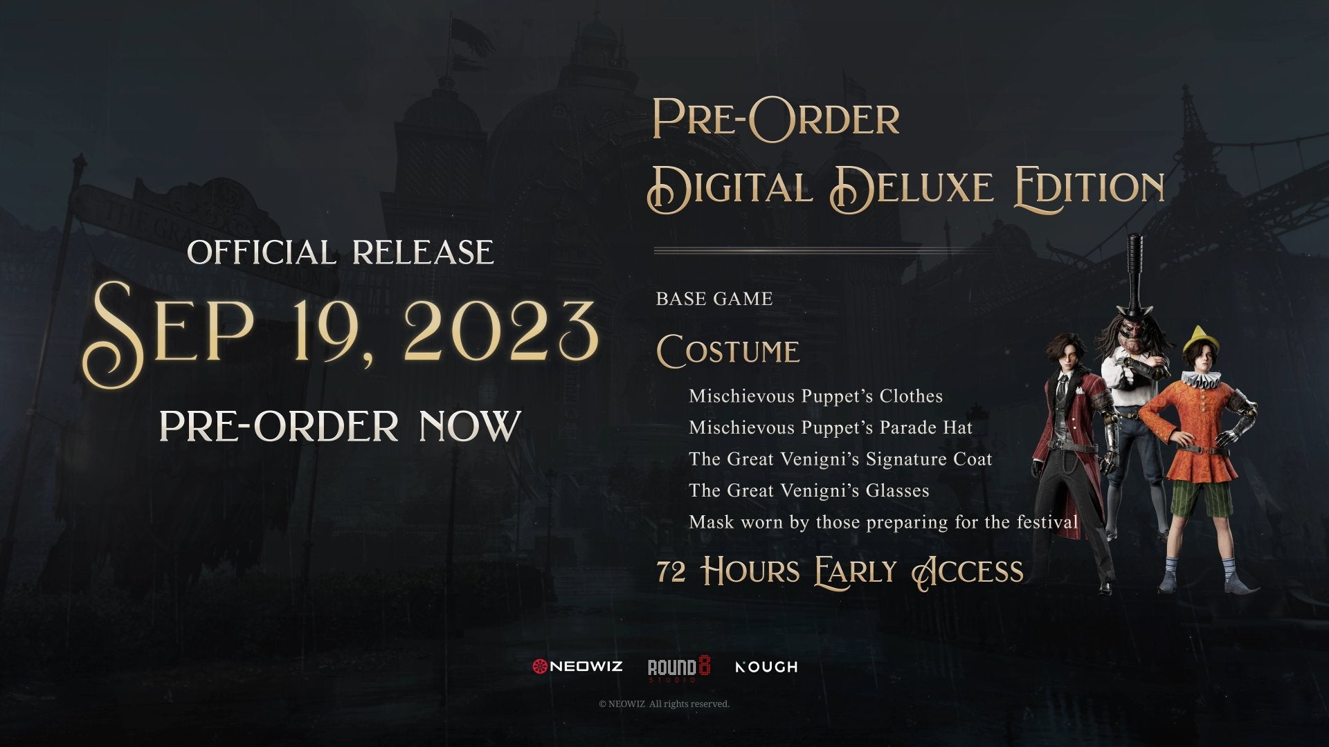 Lies of P Is Out in September - Here's Where to Preorder It