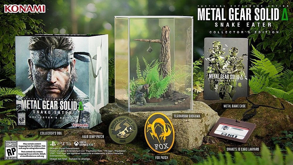 Metal Gear Solid Delta: Snake Eater - Here’s What Comes in Each Edition