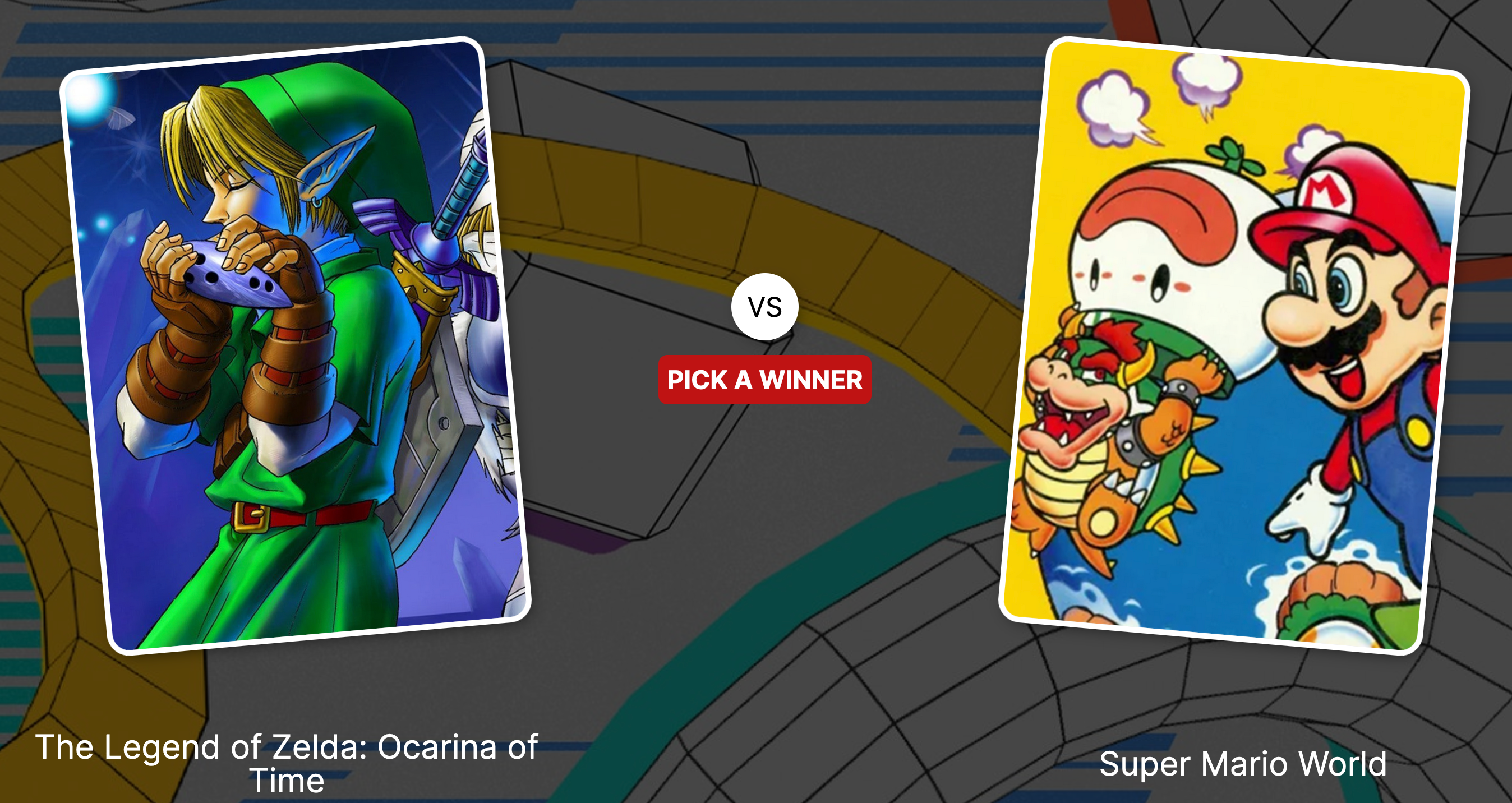 Face-Off: Which '90s Video Game Is the Best?
