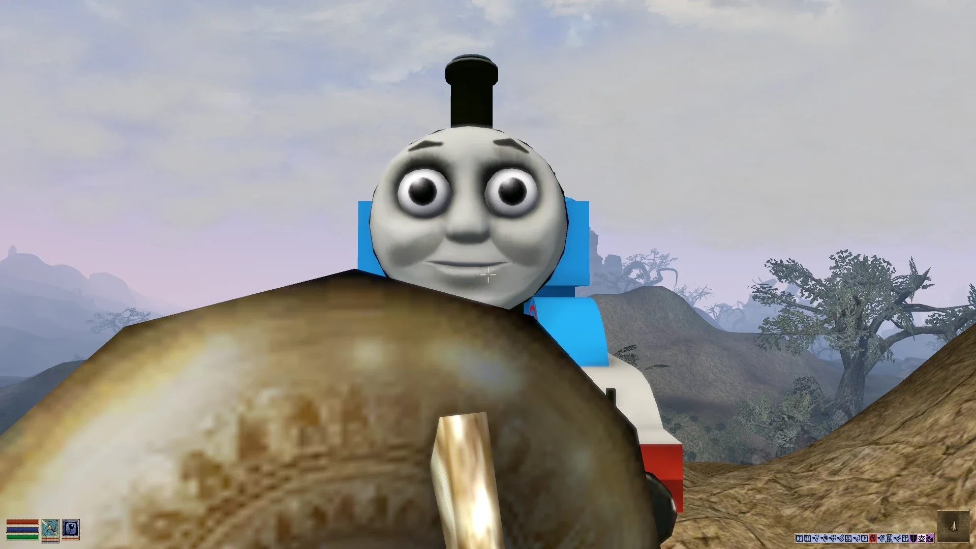 'Mattel Is Constantly Out to Kill Me' — Creator of Original Thomas the Tank Engine Mod for Skyrim Puts Thomas in Morrowind in Defiance of 'Legal Threa
