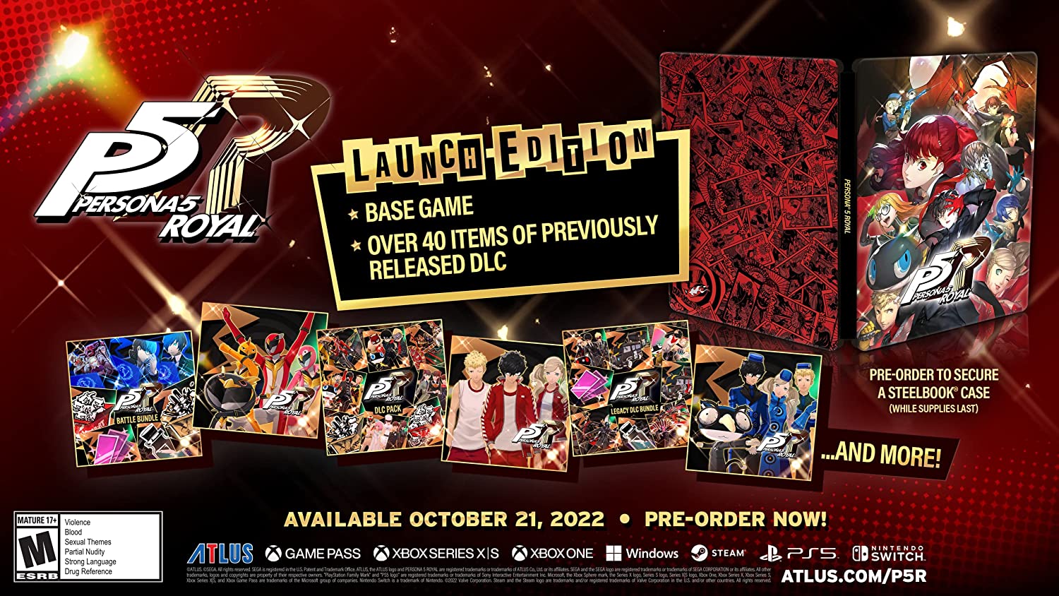 Persona 5 Royal for Switch, PS5, and Xbox Is Up for Preorder