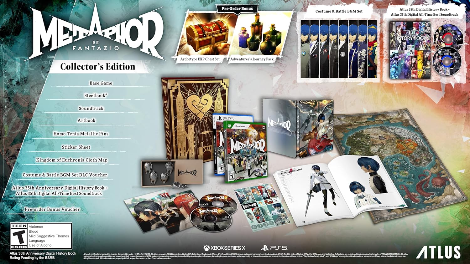 Metaphor: ReFantazio - Here's What Comes in Each Edition