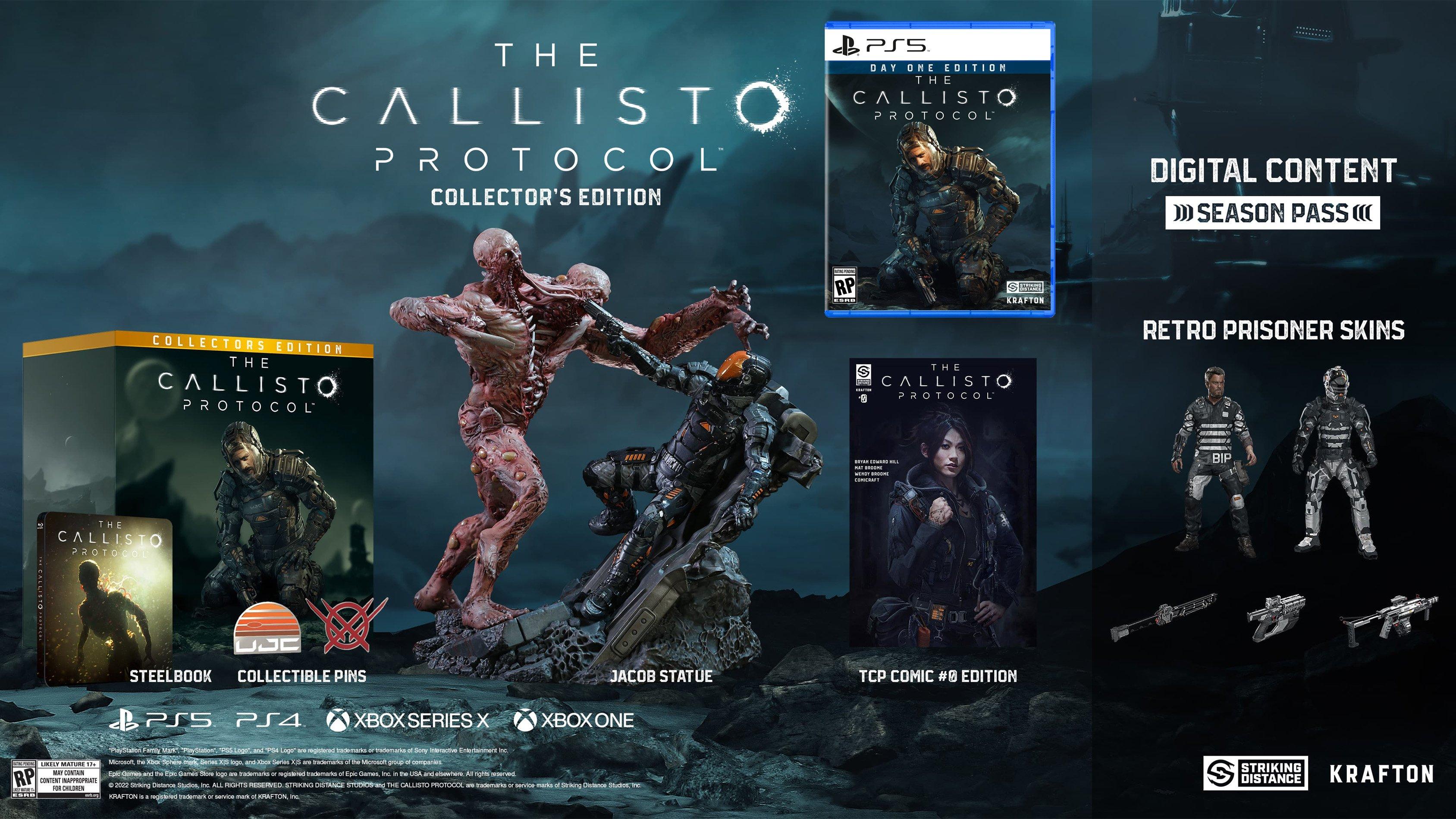 The Callisto Protocol: Here’s What Comes in Each Edition