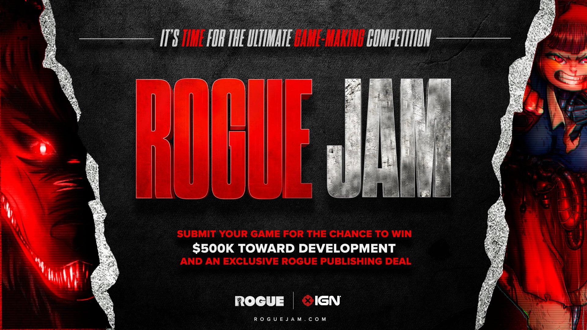 Rogue Jam Is a Brand-New Indie Game Jam Competition With $800k In Prizes