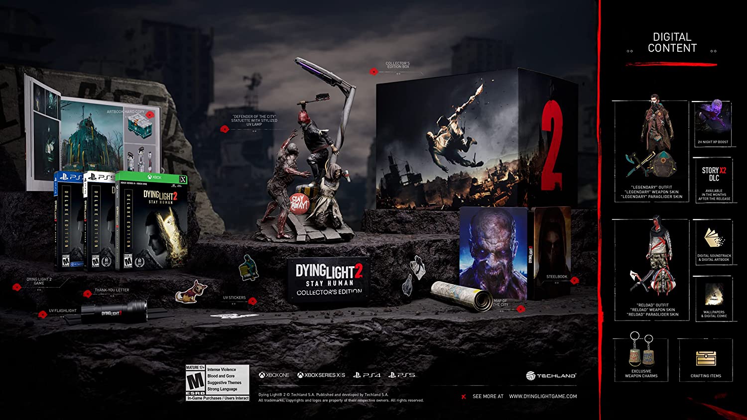 Dying Light 2 Stay Human: Here's What Comes in Each Edition